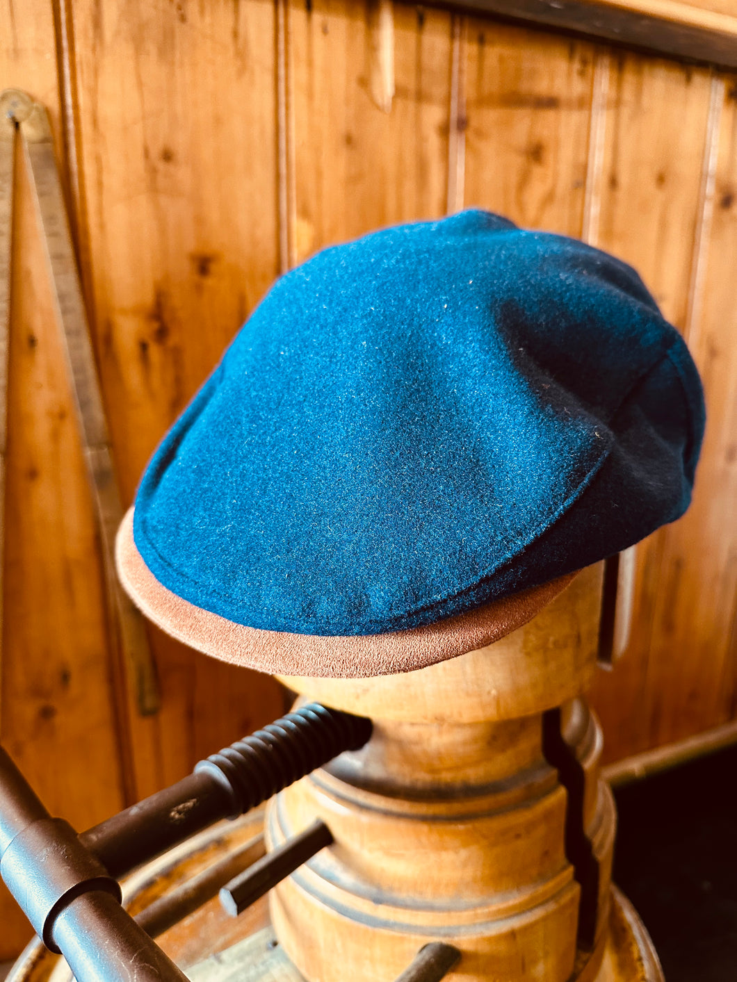 Brixton Hooligan Navy and Brown