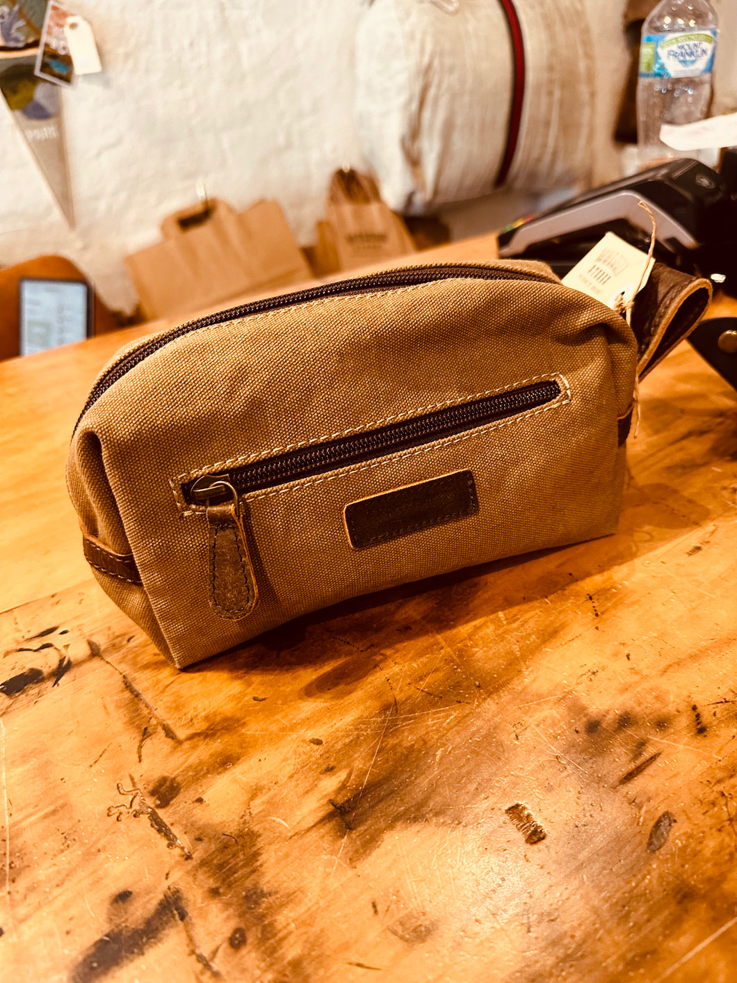 Canvas Toiletries Bag