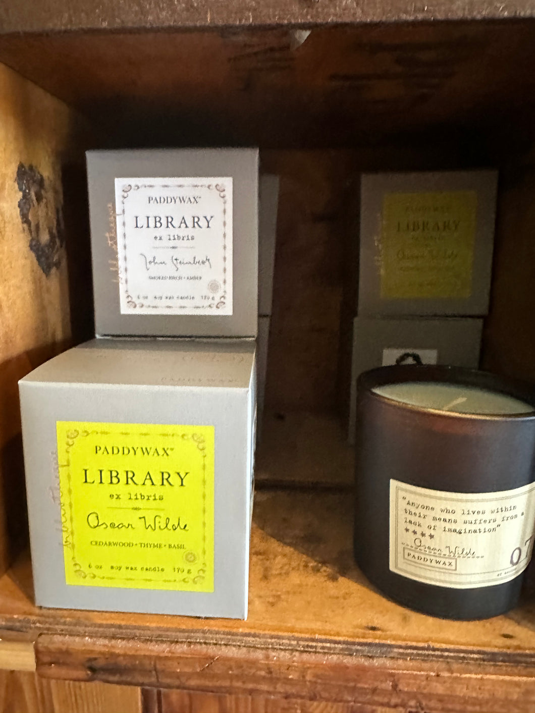 Library Candle