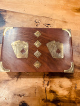 Load image into Gallery viewer, Playing Cards in Wooden Box
