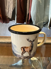 Load image into Gallery viewer, Enamel Deer Mug and duck mug
