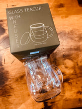Load image into Gallery viewer, Tea Cup Glass with Infuser
