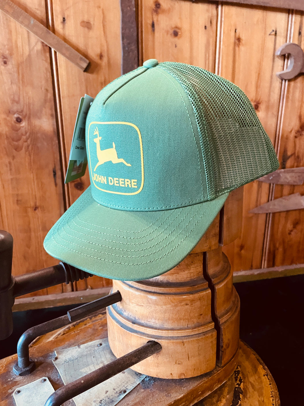 John Deer Green Mesh Cap