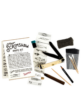 Load image into Gallery viewer, Mollyjogger - Scrimshaw Kit + Lockback Knife
