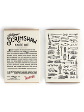 Load image into Gallery viewer, Mollyjogger - Scrimshaw Kit + Lockback Knife
