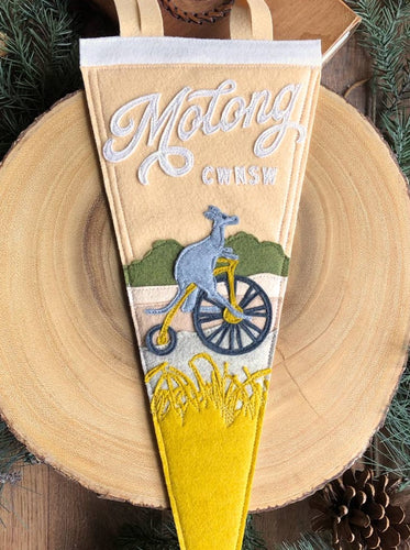 Molong Roo Felt Pennant
