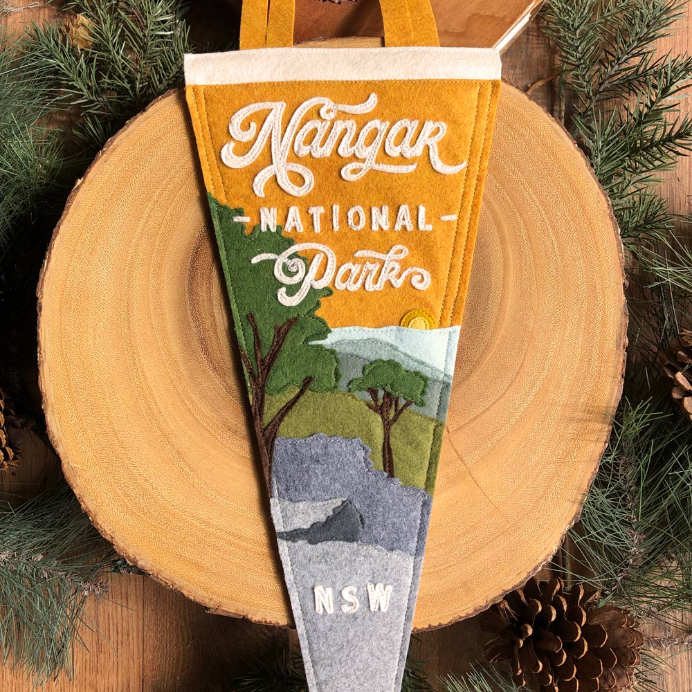 Nangar National Park Felt Pennant