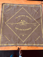 Load image into Gallery viewer, Pony Rider “Camp for Wilderness’ Bandana
