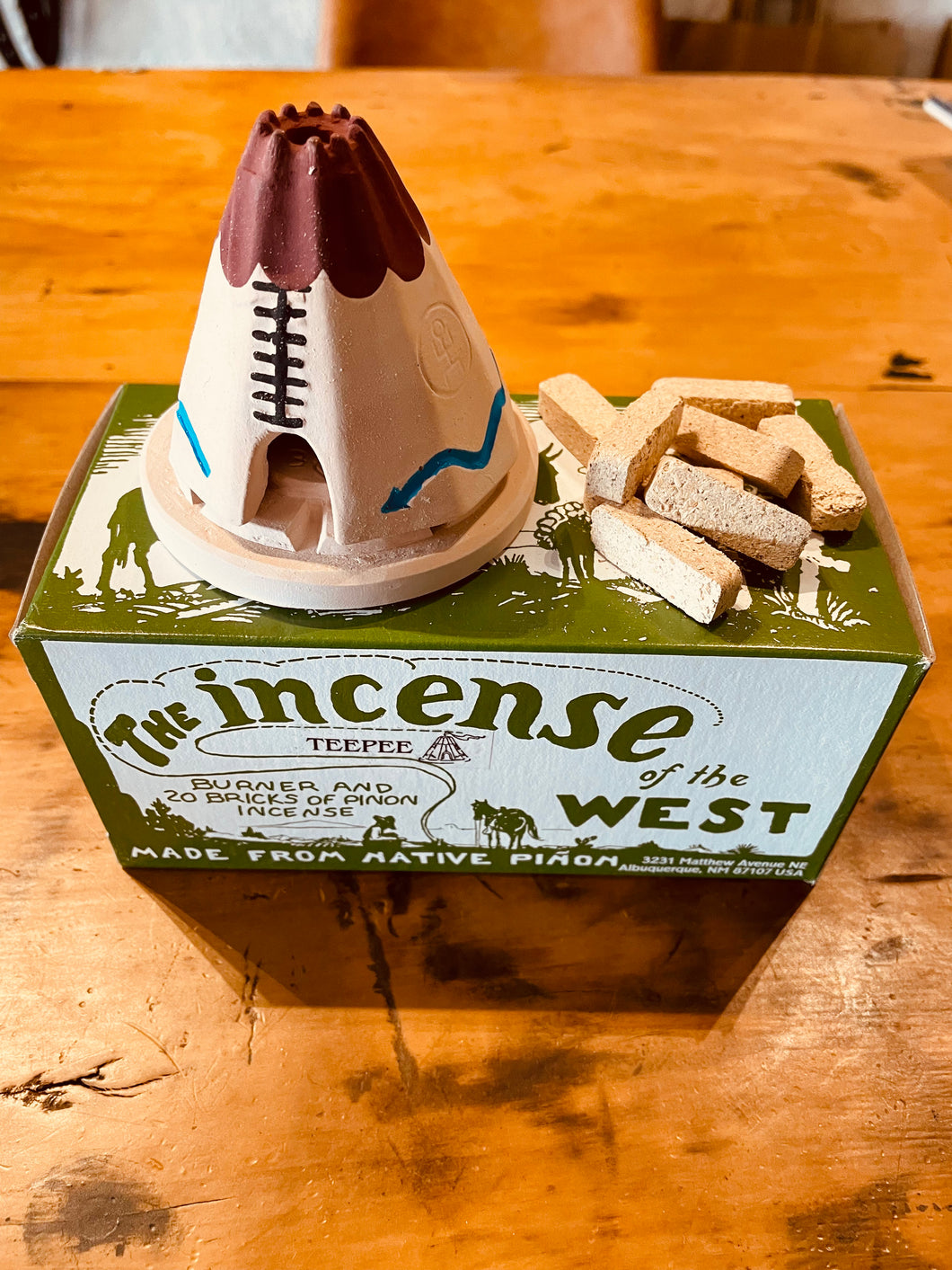 The Incense of the west Burner TEEPEE