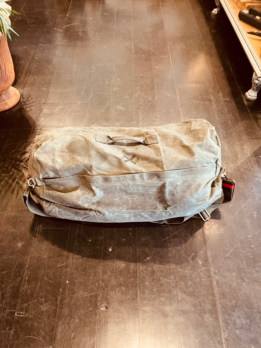 Pony Rider Slow Road Duffle Bag Green Small