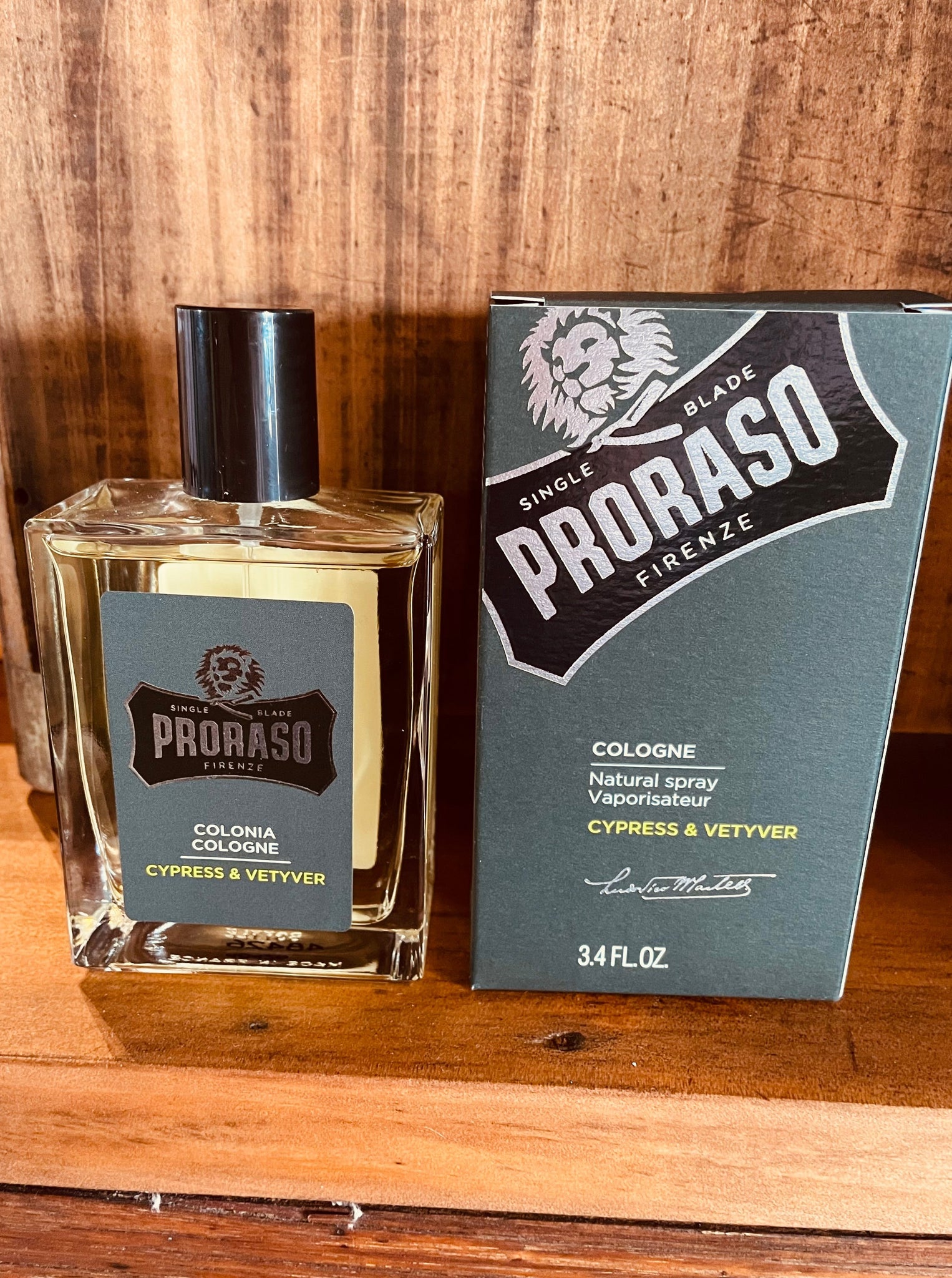 Proraso Cologne Cypress Vetiver – Molong Stores - Main Image