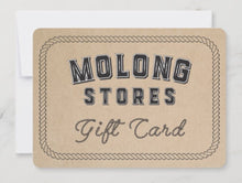 Load image into Gallery viewer, Gift Cards - Molong Stores
