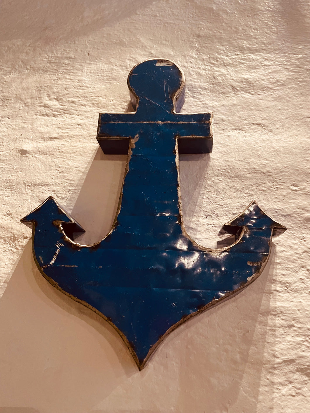 Distressed Metal Anchor