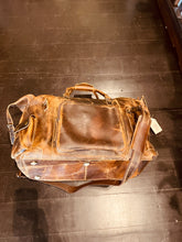 Load image into Gallery viewer, Leather Over Night Bag
